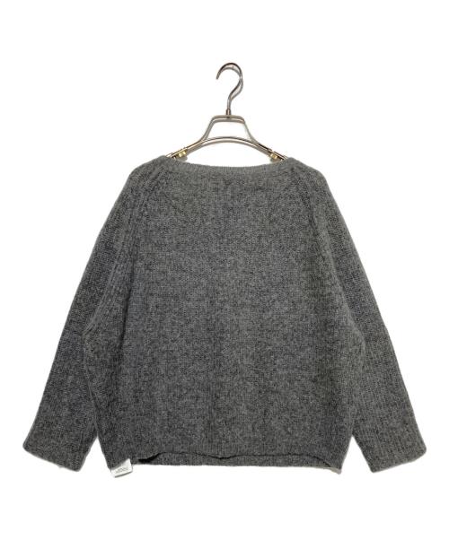 WEEKEND Max Mara（ウィークエンド マックスマーラ）WEEKEND Max Mara (ウィークエンド マックスマーラ) モヘアブレンドラグランニット グレー サイズ:Ｍの古着・服飾アイテム