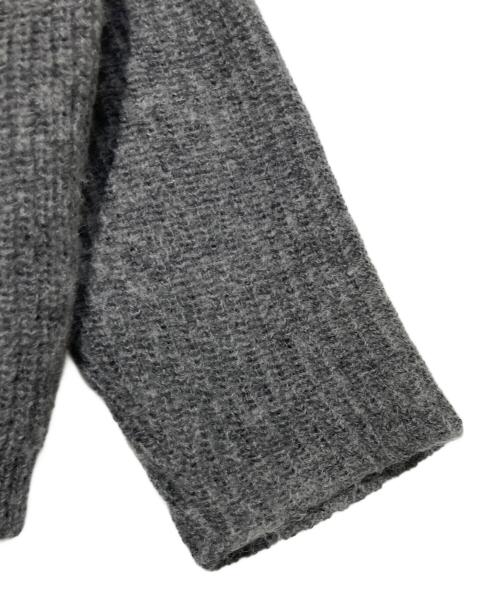 WEEKEND Max Mara（ウィークエンド マックスマーラ）WEEKEND Max Mara (ウィークエンド マックスマーラ) モヘアブレンドラグランニット グレー サイズ:Ｍの古着・服飾アイテム