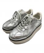 Onitsuka Tigerオニツカタイガー）の古着「DELECITY ローカットスニーカー」｜シルバー