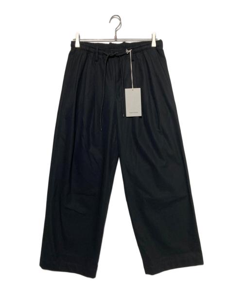 MARKAWARE（マーカウェア）MARKAWARE (マーカウェア) 別注 TRIPLE PLEATED WIDE TROUSERS ブラック サイズ:1の古着・服飾アイテム