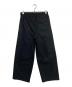 MARKAWARE (マーカウェア) 別注 TRIPLE PLEATED WIDE TROUSERS ブラック サイズ:1：18000円