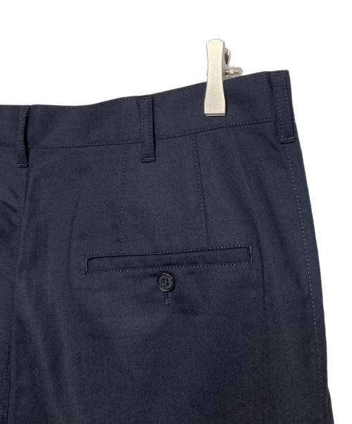 COMME des GARCONS HOMME（コムデギャルソン オム）COMME des GARCONS HOMME (コムデギャルソン オム) ウールトロ ストレートパンツ ネイビー サイズ:Lの古着・服飾アイテム