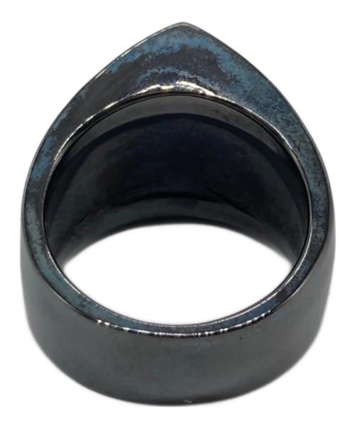 Yohji Yamamoto RIEFE（ヨウジヤマモト）YOHJI YAMAMOTO RIEFE (ヨウジヤマモト) リング ブラック サイズ:16号の古着・服飾アイテム