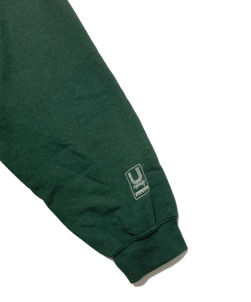 UNDERCOVER（アンダーカバー）UNDERCOVER (アンダーカバー) GEZAN プリントスウェット グリーン サイズ:Lの古着・服飾アイテム