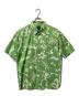 stussy（ステューシー）の古着「アロハシャツ」｜グリーン