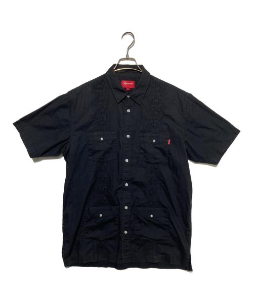 SUPREME（シュプリーム）Supreme (シュプリーム) キューバシャツ ブラック サイズ:Lの古着・服飾アイテム