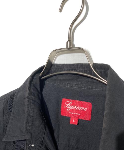 SUPREME（シュプリーム）Supreme (シュプリーム) キューバシャツ ブラック サイズ:Lの古着・服飾アイテム