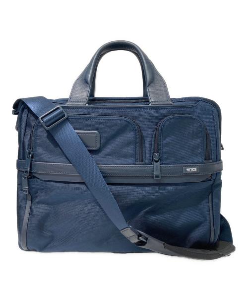 TUMI（トゥミ）TUMI (トゥミ) SHIPS (シップス) 別注エクスパンダブル2WAYブリーフケース ネイビーの古着・服飾アイテム