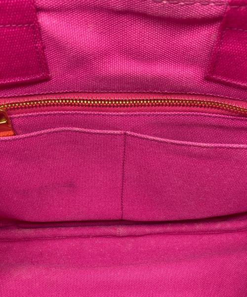 PRADA（プラダ）PRADA (プラダ) カナパハンドバッグ ピンクの古着・服飾アイテム