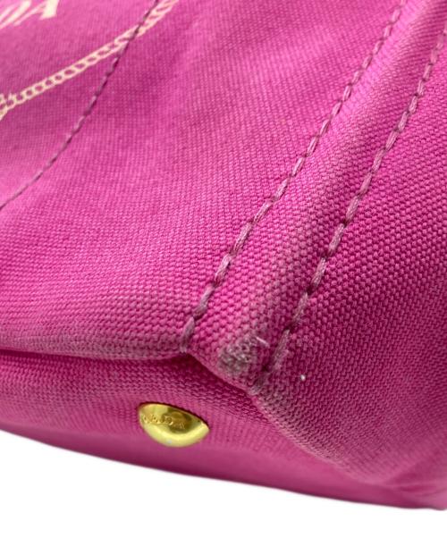 PRADA（プラダ）PRADA (プラダ) カナパハンドバッグ ピンクの古着・服飾アイテム