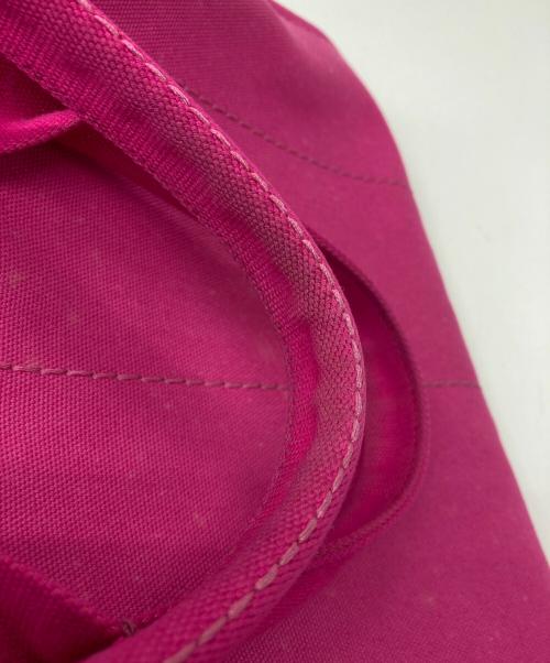 PRADA（プラダ）PRADA (プラダ) カナパハンドバッグ ピンクの古着・服飾アイテム