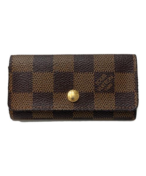 LOUIS VUITTON（ルイ ヴィトン）LOUIS VUITTON (ルイ ヴィトン) 4連キーケース ブラウンの古着・服飾アイテム