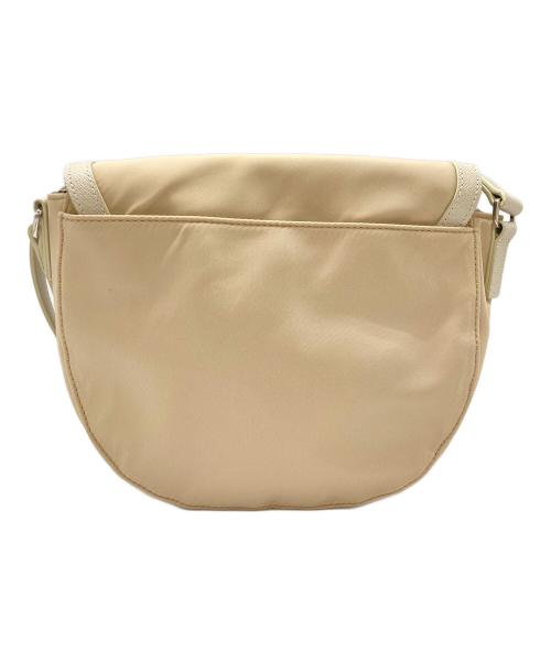 agnes b voyage（アニエスベーボヤージュ）agnes b voyage (アニエスベーボヤージュ) 半月型ショルダーバッグ ベージュの古着・服飾アイテム