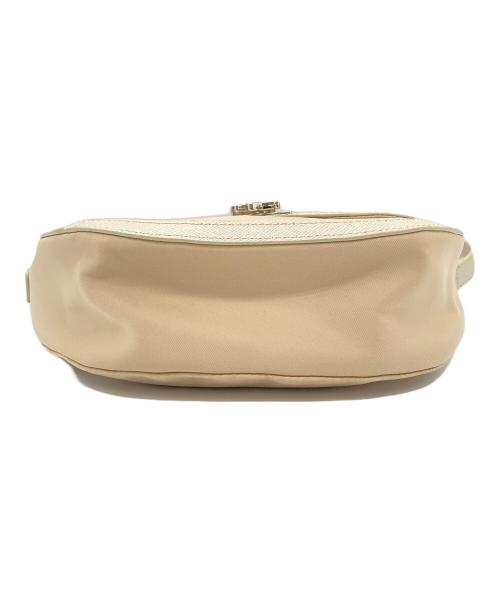 agnes b voyage（アニエスベーボヤージュ）agnes b voyage (アニエスベーボヤージュ) 半月型ショルダーバッグ ベージュの古着・服飾アイテム