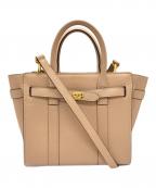 MULBERRYマルベリー）の古着「ミニ ジップド ベイズウォーター2WAYショルダーバッグ」｜ピンク