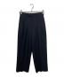 CELINE（セリーヌ）の古着「マーガレット ウール ワイドスラックスパンツ」｜ブラック