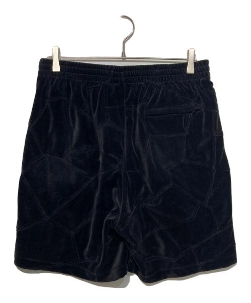 SUPREME（シュプリーム）Supreme (シュプリーム) Patchwork Velour Short ブラック サイズ:Sの古着・服飾アイテム