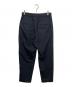 ATON (エイトン) WOOL TROPICAL TAPERED EASY PANTS ブラック サイズ:06：15000円