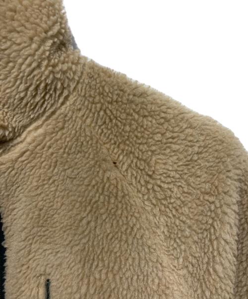 Patagonia（パタゴニア）Patagonia (パタゴニア) オールドレトロカーディガン ナチュラル×グリーン サイズ:Mの古着・服飾アイテム