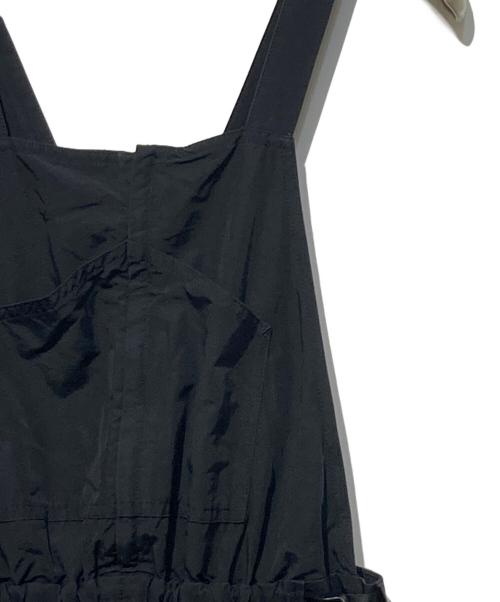 nagonstans（ナゴンスタンス）nagonstans (ナゴンスタンス) 6/4クロス utility Overall ブラック サイズ:Sの古着・服飾アイテム
