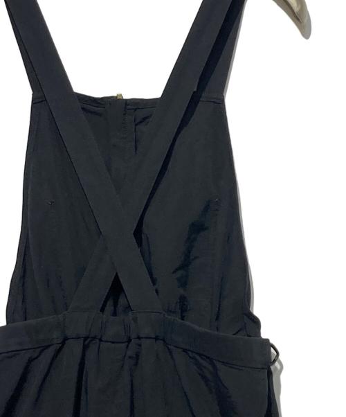 nagonstans（ナゴンスタンス）nagonstans (ナゴンスタンス) 6/4クロス utility Overall ブラック サイズ:Sの古着・服飾アイテム