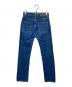JOHN LAWRENCE SULLIVAN (ジョン ローレンス サリバン) washed denim slitted pants ブルー サイズ:M：7000円