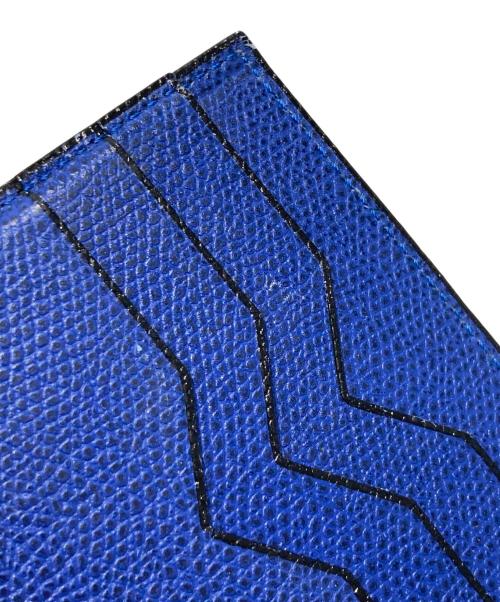 Valextra（ヴァレクストラ）Valextra (ヴァレクストラ) マネークリップ ブルーの古着・服飾アイテム