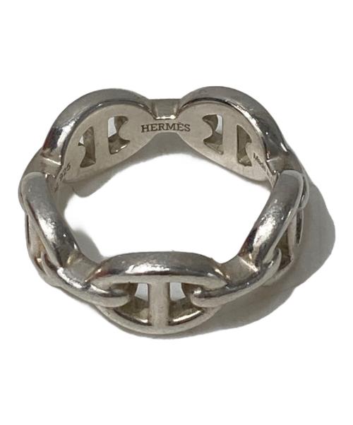 HERMES（エルメス）HERMES (エルメス) シェーヌダンクル アンシェネ リング シルバー サイズ:49の古着・服飾アイテム