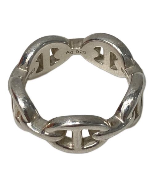 HERMES（エルメス）HERMES (エルメス) シェーヌダンクル アンシェネ リング シルバー サイズ:49の古着・服飾アイテム