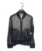 RED VALENTINOレッドヴァレンティノ）の古着「チュールボンバージャケット」｜ブラック