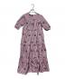 RED VALENTINO（レッドヴァレンティノ）の古着「ギンガムブラウスワンピース」｜レッド×ピンク