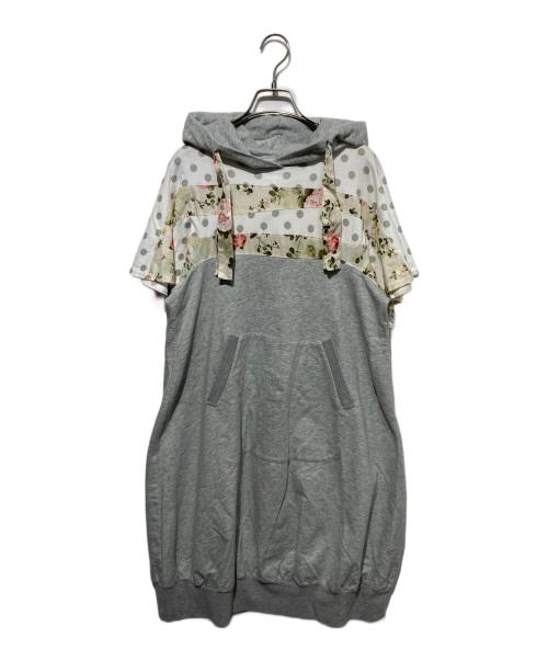 FRAPBOIS（フラボア）FRAPBOIS (フラボア) PINK HOUSE (ピンクハウス) スウェットワンピース グレー サイズ:1の古着・服飾アイテム