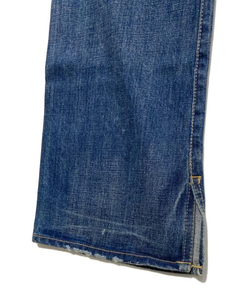 Thee Hysteric XXX（ジィ ヒステリックトリプルエックス）Thee Hysteric XXX (ジィ ヒステリックトリプルエックス) リペア加工デニムパンツ ブルー サイズ:Mの古着・服飾アイテム