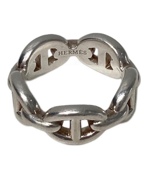 HERMES（エルメス）HERMES (エルメス) シェーヌダンクル アンシェネ リング シルバー サイズ:50(10号)の古着・服飾アイテム