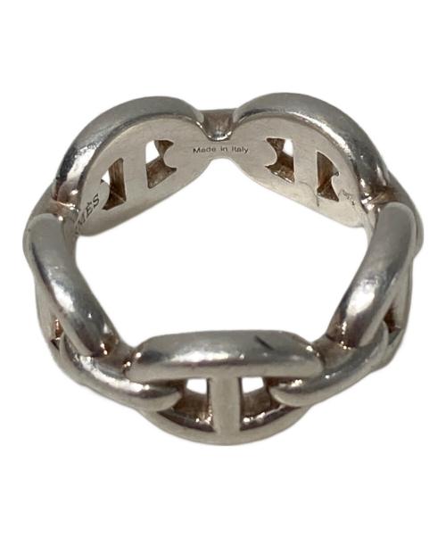 HERMES（エルメス）HERMES (エルメス) シェーヌダンクル アンシェネ リング シルバー サイズ:50(10号)の古着・服飾アイテム