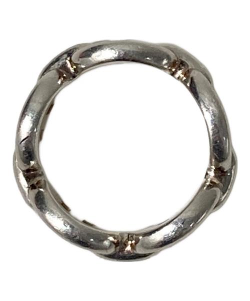 HERMES（エルメス）HERMES (エルメス) シェーヌダンクル アンシェネ リング シルバー サイズ:50(10号)の古着・服飾アイテム