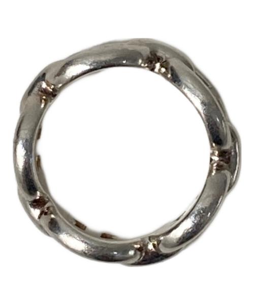 HERMES（エルメス）HERMES (エルメス) シェーヌダンクル アンシェネ リング シルバー サイズ:50(10号)の古着・服飾アイテム