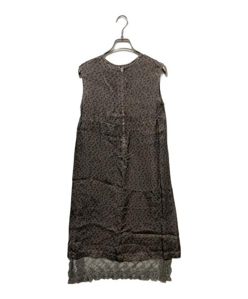 COMME des GARCONS（コムデギャルソン）COMME des GARCONS (コムデギャルソン) ノースリーブ花柄ワンピース グレー サイズ:不明の古着・服飾アイテム
