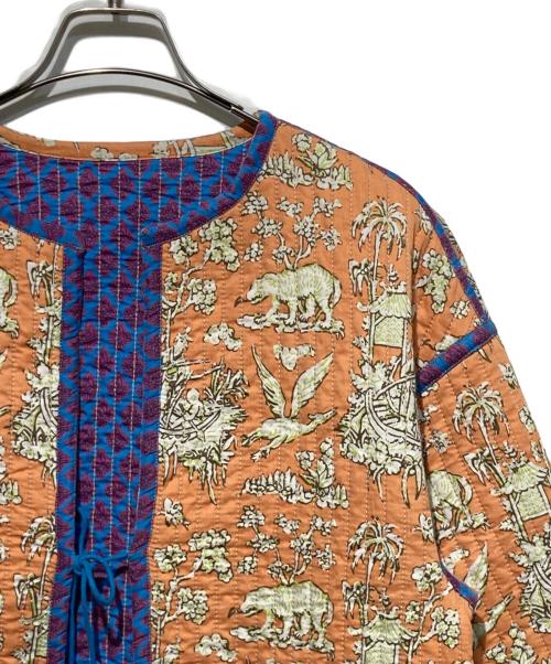 SOULEIADO（ソレイアード）SOULEIADO (ソレイアード) キルティングジャケット オレンジ サイズ:無しの古着・服飾アイテム