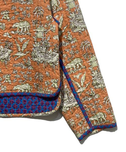 SOULEIADO（ソレイアード）SOULEIADO (ソレイアード) キルティングジャケット オレンジ サイズ:無しの古着・服飾アイテム