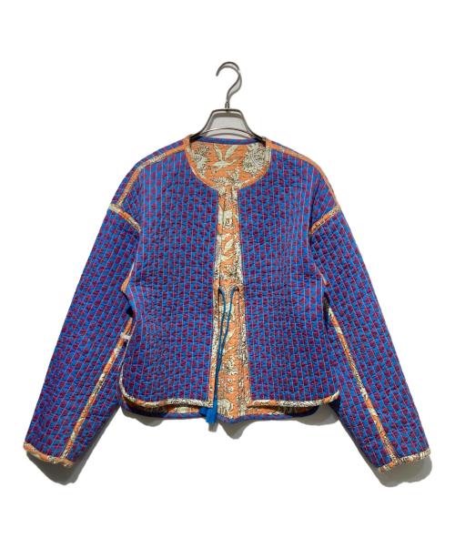 SOULEIADO（ソレイアード）SOULEIADO (ソレイアード) キルティングジャケット オレンジ サイズ:無しの古着・服飾アイテム