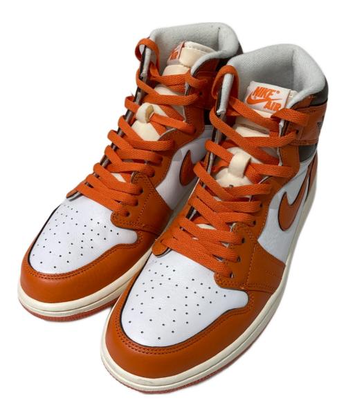 NIKE（ナイキ）NIKE (ナイキ) Women's Air Jordan 1 High OG ハイカットスニーカー Starfish サイズ:28の古着・服飾アイテム