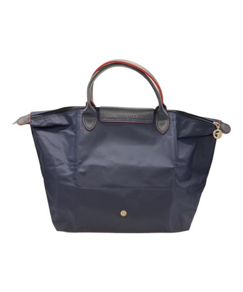 LONGCHAMP（ロンシャン）LONGCHAMP (ロンシャン) プリアージュトートバッグ ブルーの古着・服飾アイテム