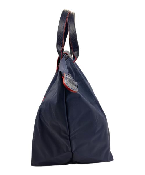 LONGCHAMP（ロンシャン）LONGCHAMP (ロンシャン) プリアージュトートバッグ ブルーの古着・服飾アイテム