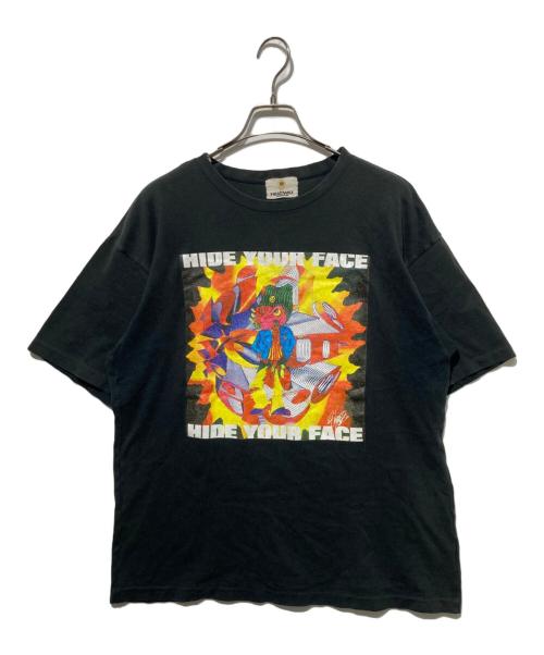 HEADWAX（ヘッドワックス）HEADWAX (ヘッドワックス) ヴィンテージプリントTシャツ ブラック サイズ:不明の古着・服飾アイテム