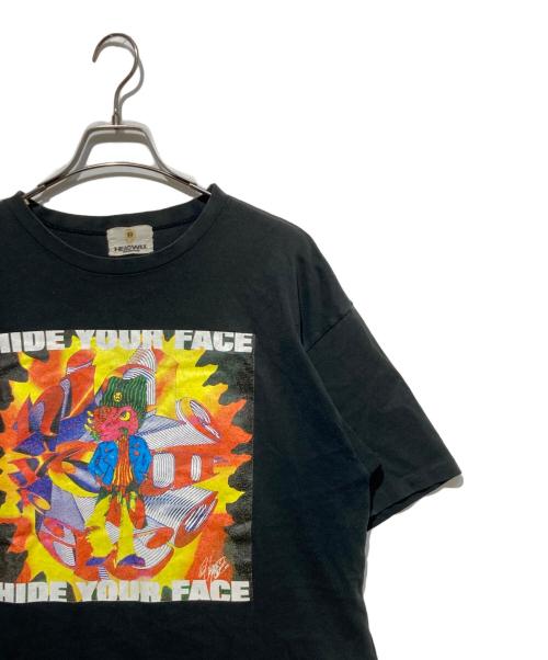 HEADWAX（ヘッドワックス）HEADWAX (ヘッドワックス) ヴィンテージプリントTシャツ ブラック サイズ:不明の古着・服飾アイテム