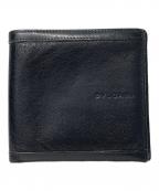 BVLGARIブルガリ）の古着「2つ折り札入れ」｜ブラック