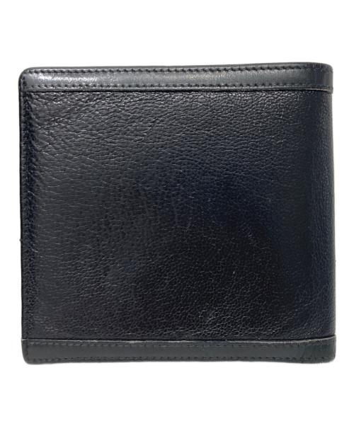 BVLGARI（ブルガリ）BVLGARI (ブルガリ) 2つ折り札入れ ブラックの古着・服飾アイテム