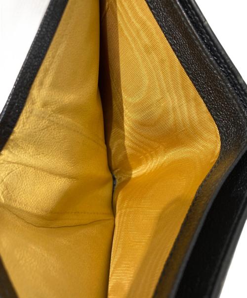 BVLGARI（ブルガリ）BVLGARI (ブルガリ) 2つ折り札入れ ブラックの古着・服飾アイテム