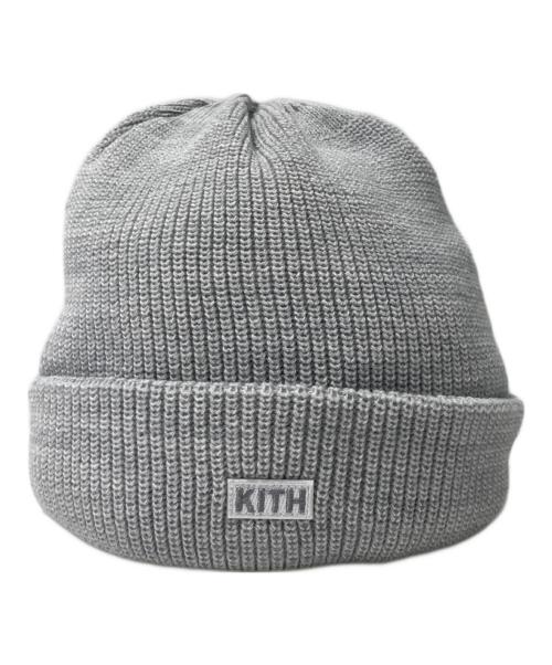KITH（キス）KITH (キス) CLASSIC BEANIE グレー 未使用品の古着・服飾アイテム
